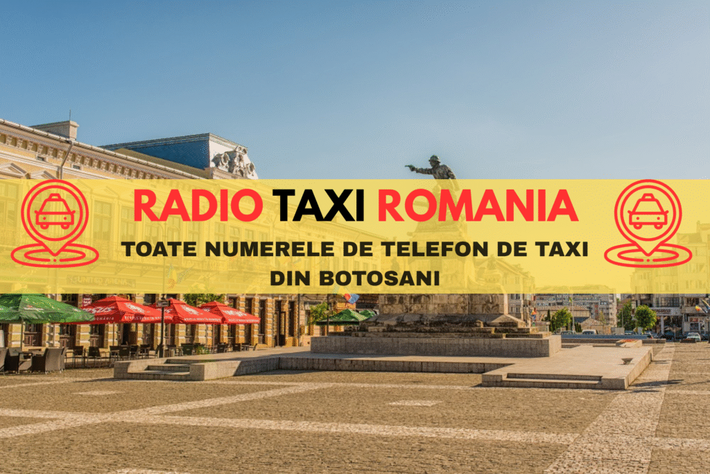 Numere de taxi Botosani