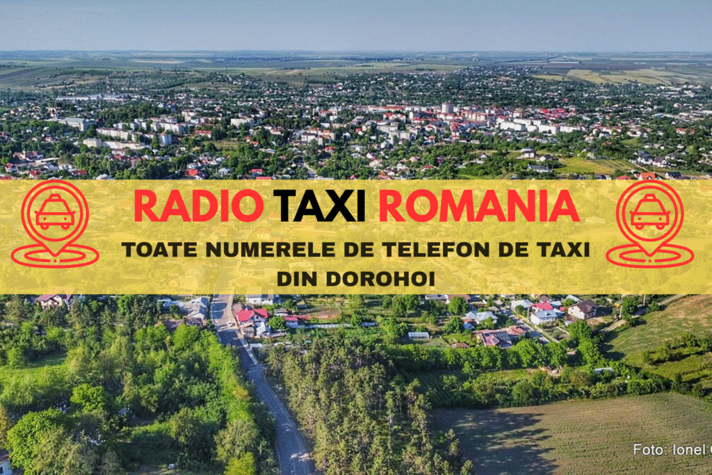 Numere de taxi Dorohoi