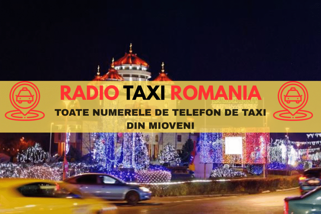 Numere de taxi din Mioveni