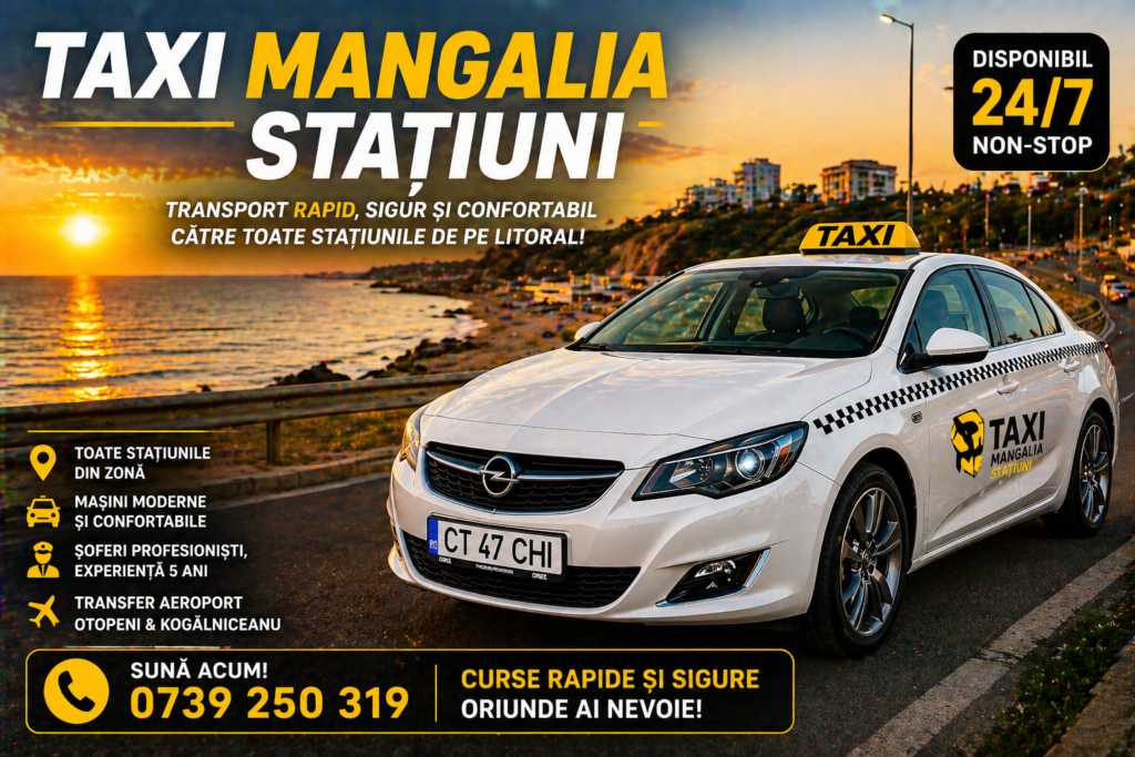 taxi mangalia statiuni litoral non stop